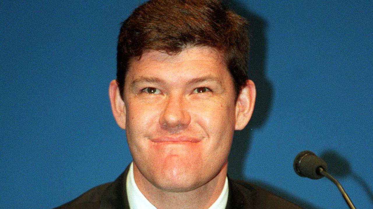 James Packer’s business venture One.Tel collapsed in 2001.