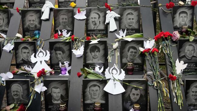 Ukraine remembers Maidan square massacre 10 years on | Daily Telegraph