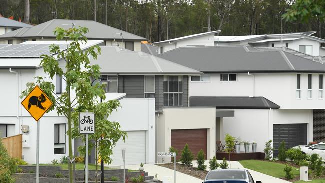 In 2019-20, housing investment is forecast to go backwards by 7 per cent.  Picture: AAP