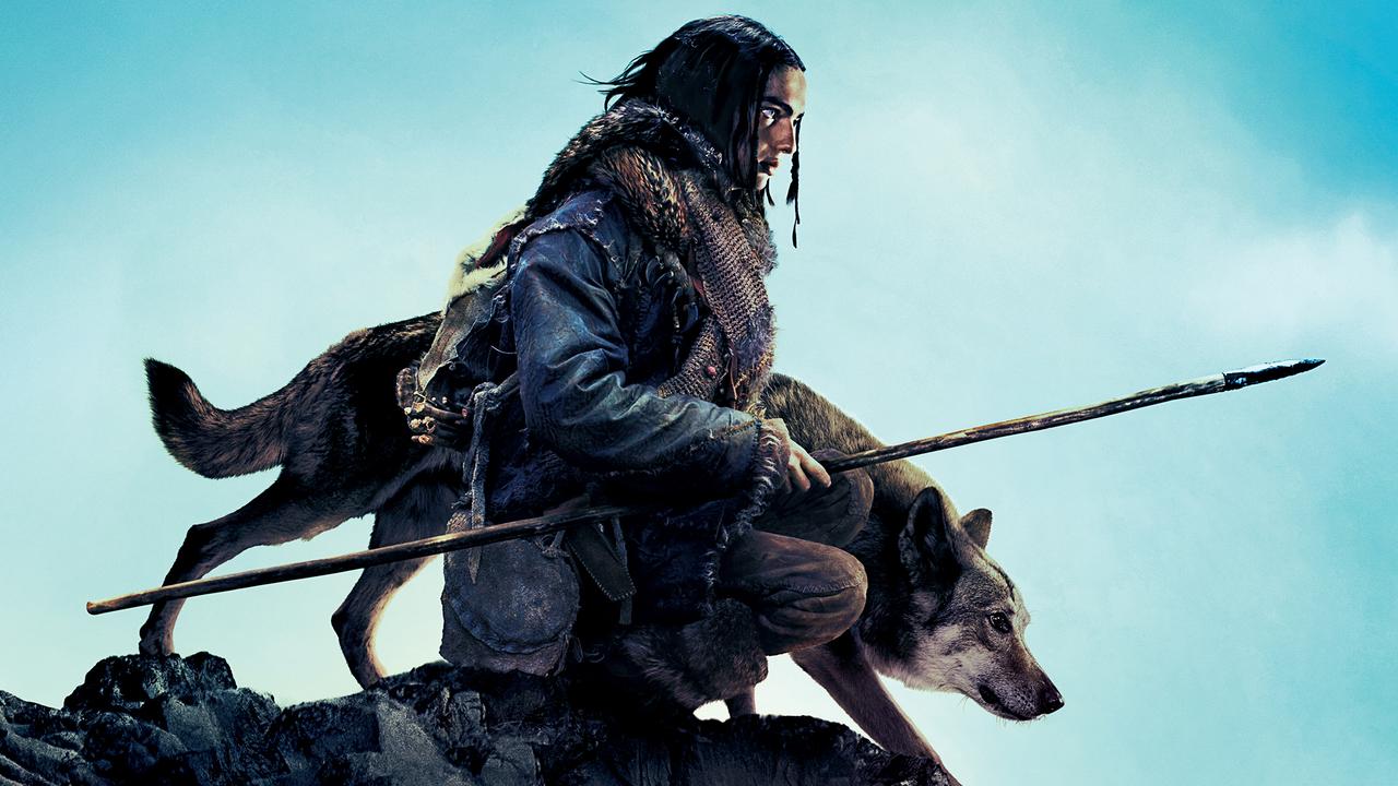 Scene from the movie Alpha {2018}, starring Kodi Smit-McPhee. A Sony Pictures release.