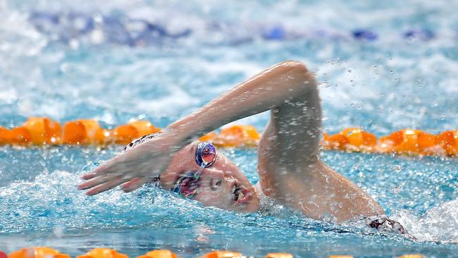 Action from the CASSSA swimming championships. Thursday March 10, 2022. Picture, John Gass