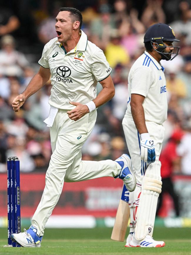 And Scott Boland made a roaring return to the side. Picture: Michael ERREY / AFP