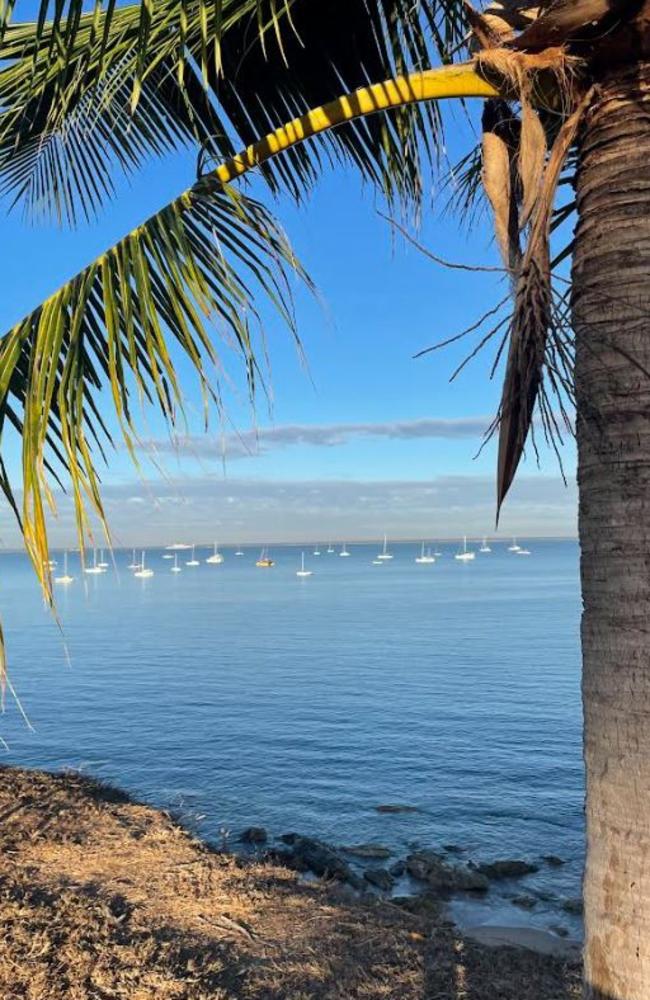 Boats returning to Fannie Bay. Picture: Kate Dinning