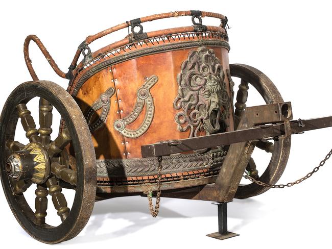 A chariot from the film Gladiator.