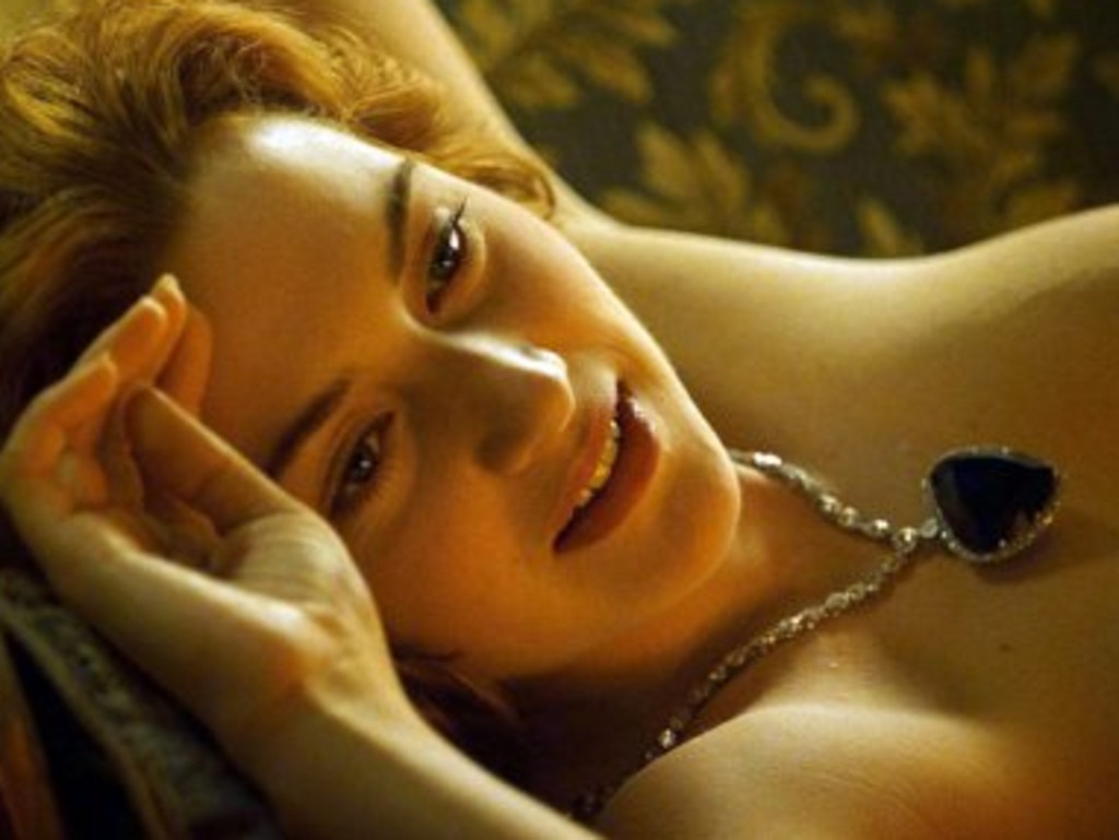 Kate Winslet stripped nude in Titanic.