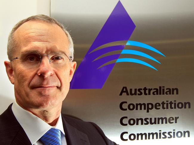 Australian Competition and Consumer Commission (ACCC) chairman Rod Sims