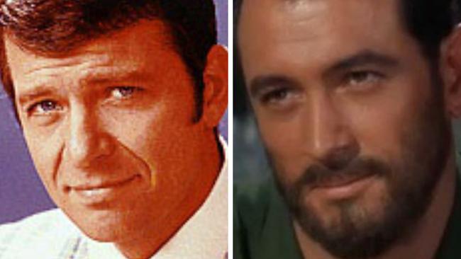 Robert Reed (left) and Rock Hudson.