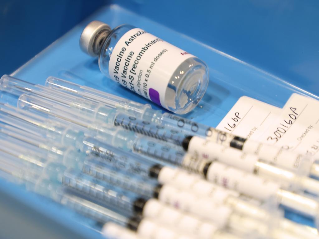 There is a hesitancy among Australians over having the AstraZeneca COVID-19 vaccine. Picture: Paul Kane/Getty Images