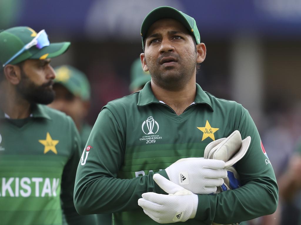 Pakistan's Sarfaraz Ahmed was not a happy captain.