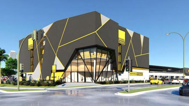 Artist impression of a new storage facility development planned for Biggera Waters near Harbour town