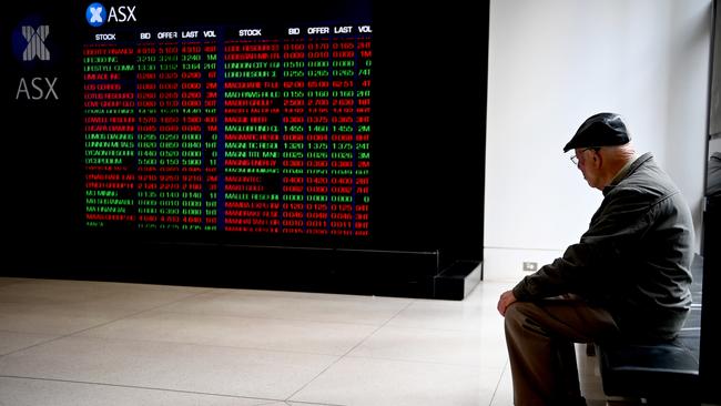 10 of the 11 sectors fell on a weak day for the market. Picture: NewsWire / Jeremy Piper