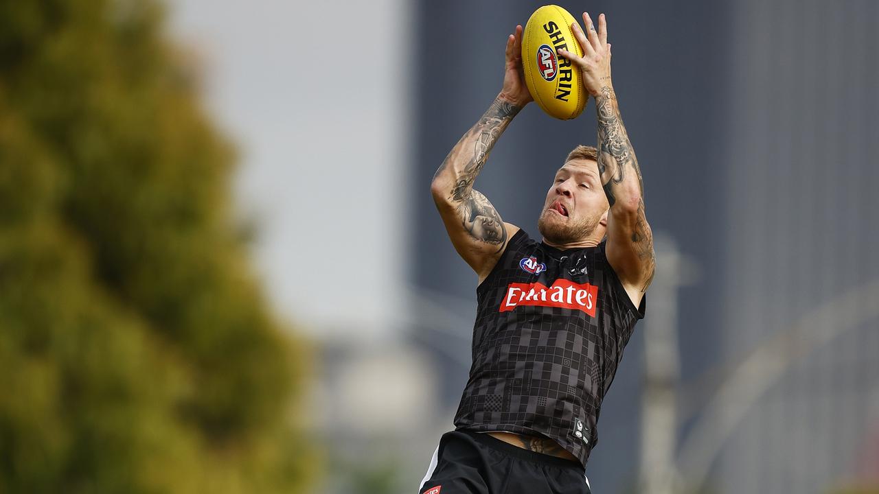 First-year Pies coach Craig McRae is keen for Jordan De Goey to stick around for the long term. Picture: Getty Images