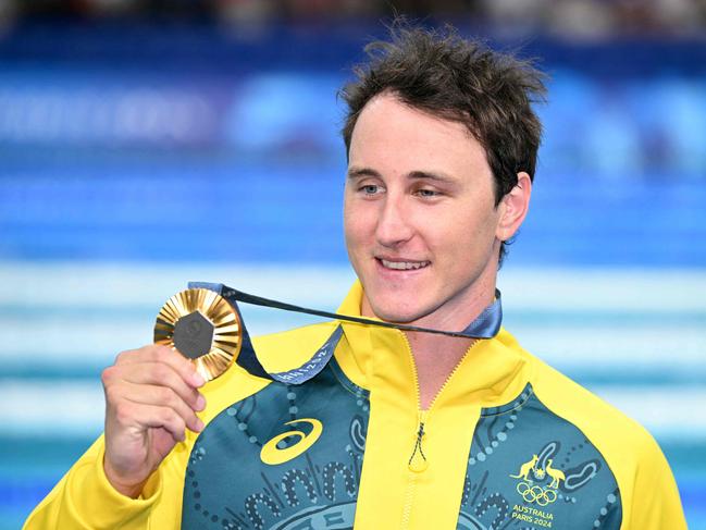 Gold medallist Australia's Cameron McEvoy. Picture: Jonathan Nackstrand/AFP