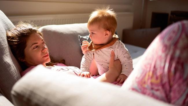 The mum often found herself alone with her son while her husband went out without them. Photo: iStock