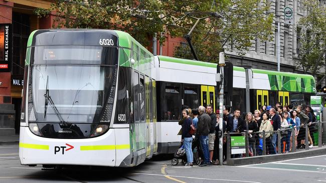 The tram network to hit on January 28th and 30th. Picture: Jake Nowakowski