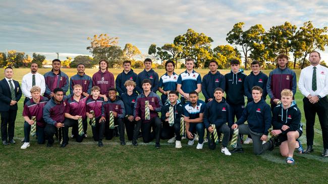 Australian Schools Barbarians Team 2023. Picture: Anthony Edgar.