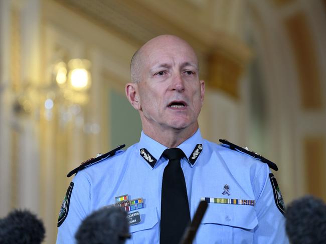 State Disaster Coordinator Steve Gollschewski said he feels confident the Queensland Police will be able to concurrently cope with the COVID-19 response and a major weather event. Picture: NCA NewWire / Dan Peled