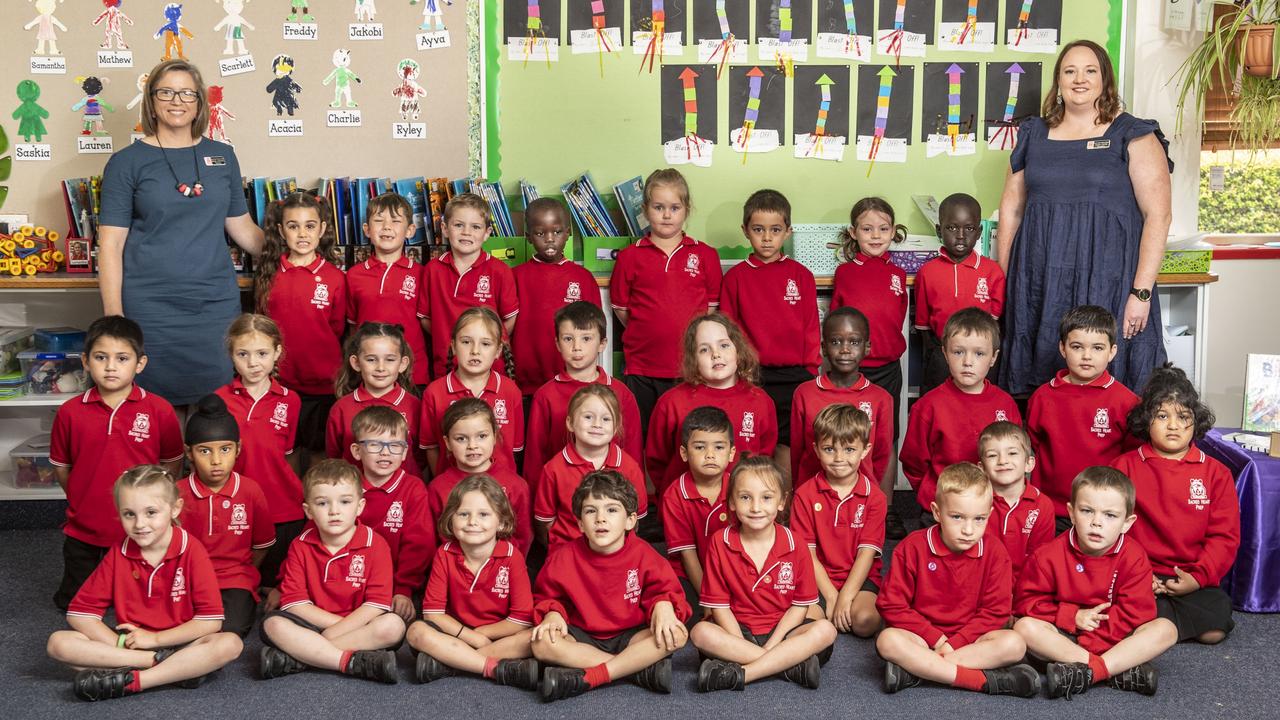 MY FIRST YEAR 2022: Sacred Heart School Primary School Prep J and C classes. Friday, March 11, 2022. Picture: Nev Madsen.