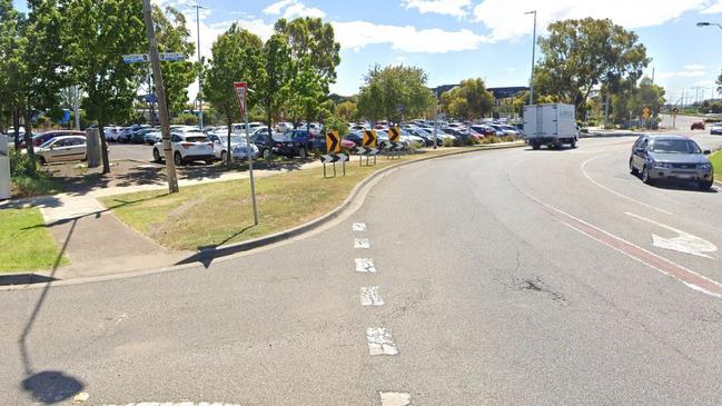 A man was stabbed on Station Place near Sunshine railway station on July 7. Picture: Google Street View.