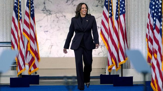 Democrats couldn’t knock back Kamala Harris as presidential candidate when Joe Biden’s 2024 campaign for re-election imploded. Picture: AFP