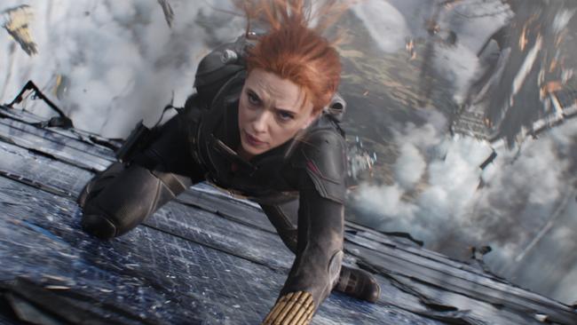 Jost jokingly described Black Widow as “one of his wife’s little art movies.” Picture: Marvel Studios.