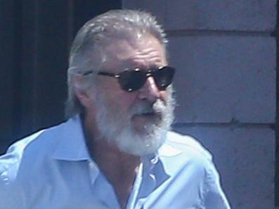 ONLINE ONLY - NO PRINT - EXCLUSIVE COLEMAN RAYNER Los Angeles CA USA May 19 2016 Harrison Ford drops off suits to his tailor in Burbank for altering today The Star Wars actor ran errands in his electric Tesla sports car and sported a full beard CREDIT LINE MUST READ RF Coleman Rayner Tel US 001 323 545 7548 Mobile Tel US 001 310 474 4343 Office www coleman rayner com