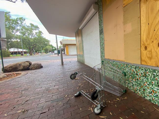 Many stores now don’t bother replacing them. Picture: JPL/Media Mode/news.com.au