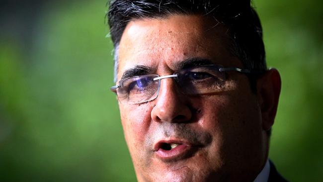 Former AFL boss Andrew Demetriou dismissed tanking claims. 