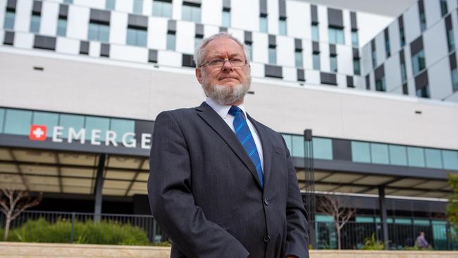 Greg Donnelly MLC at Northern Beaches Hospital in Frenchs Forest. Picture: (AAP IMAGE / Jordan Shields)