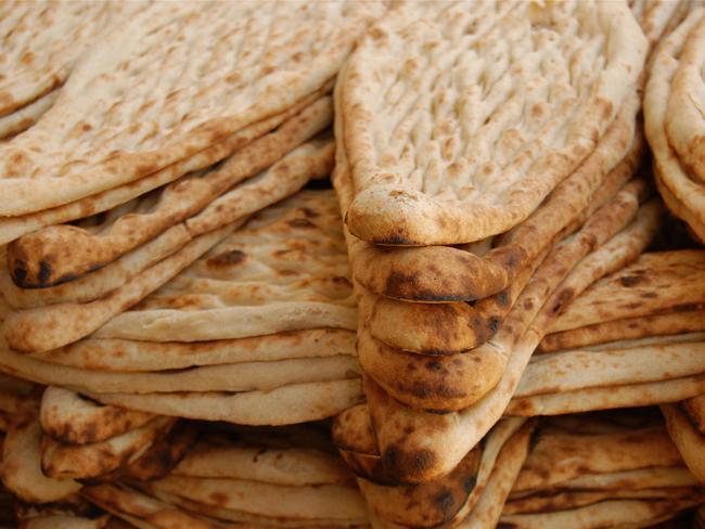 Afghan flat bread in bakery.credit: Getty Imagesescape21 march 2021hitlist matt preston