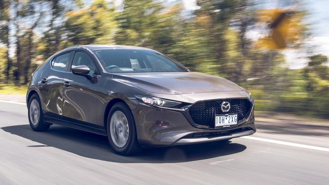 The Mazda3 tumbled down the sales chart in 2019.