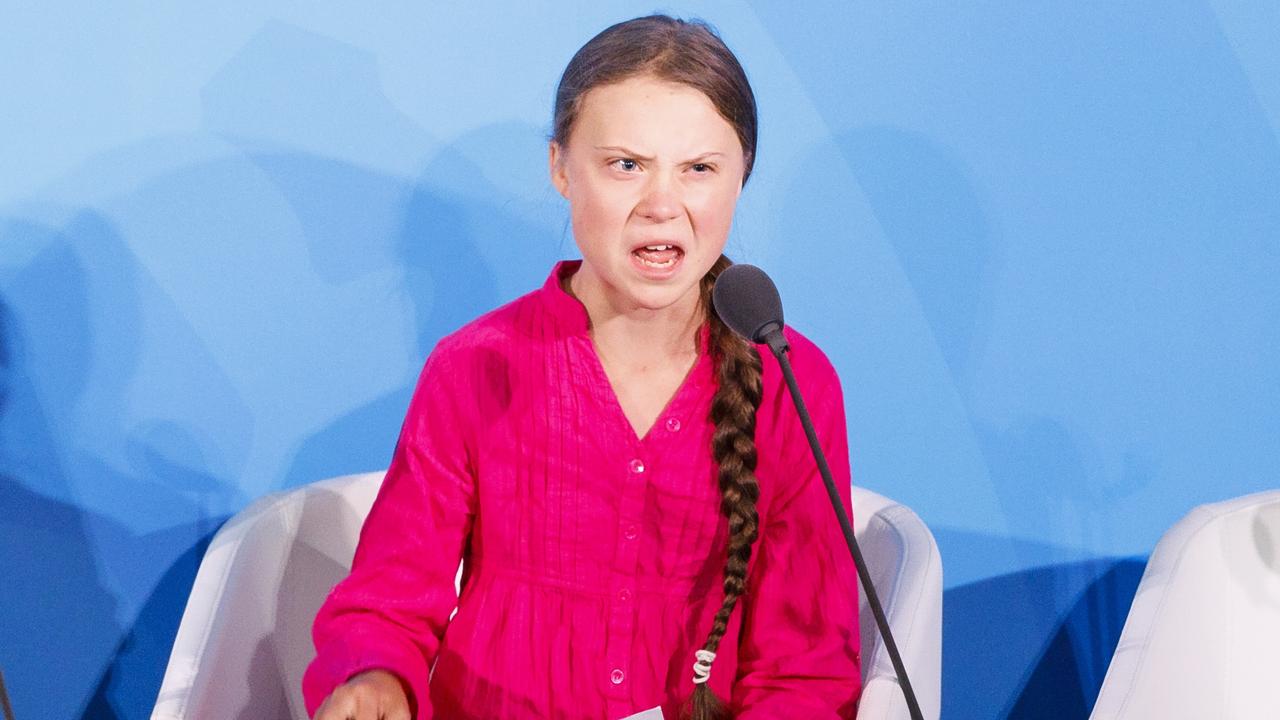 Greta Thunberg gave a powerful speech at the UN Climate Summit which sparked great debate around the world. Picture: EPA/Justin Lane