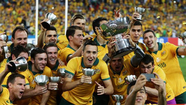 Ange took the Socceroos to 2015 Asian Cup glory.