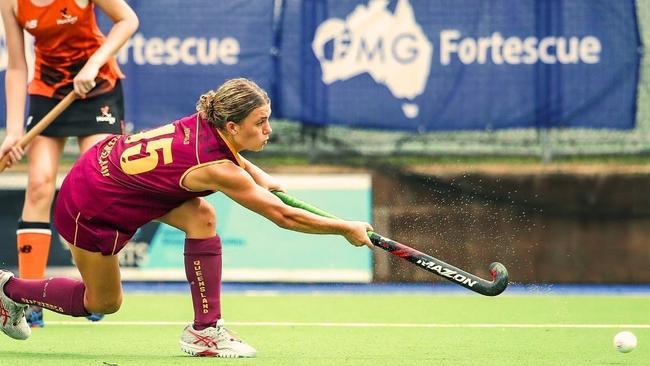 Sunshine Coast hockey talent Maddison Tolson. Picture: Contributed.