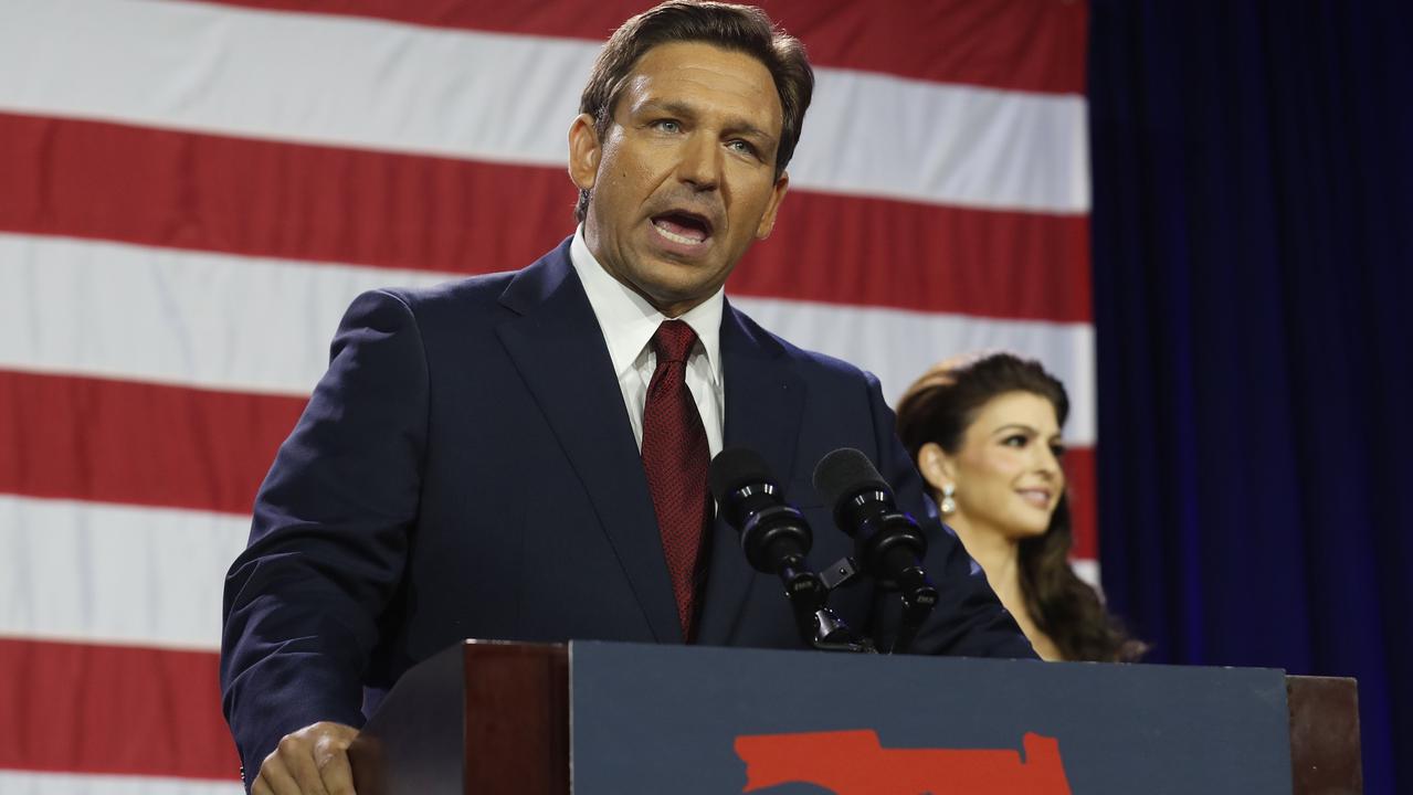 Republican Governor Ron DeSantis is now favourite to win the 2024 presidential nomination. Octavio Jones/Getty Images/AFP