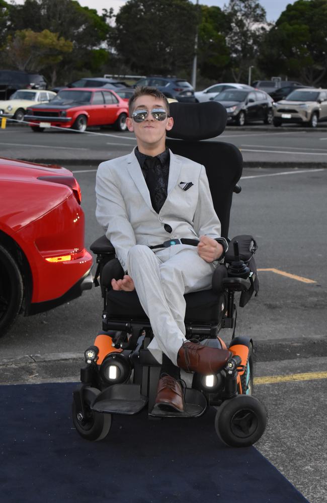 Students at the 2024 Chancellor State College formal.