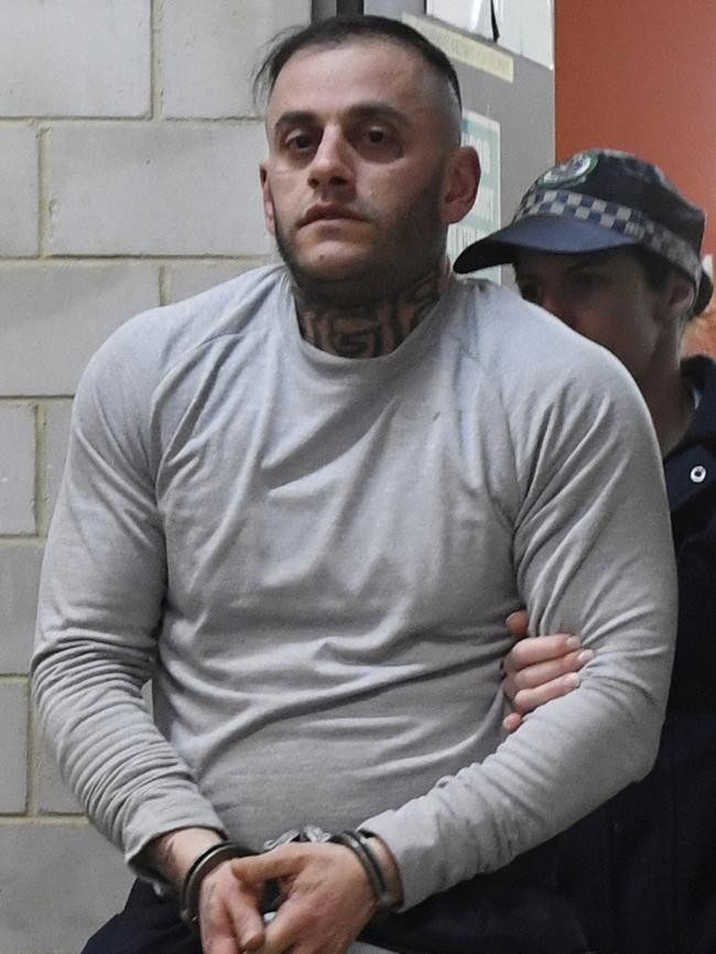 NSW Police are patrolling Rookwood Cemetery regularly amid fears of violence between the loved ones of slain gangsters, such as Yusuf Nazlioglu. Picture: Gordon McComiskie