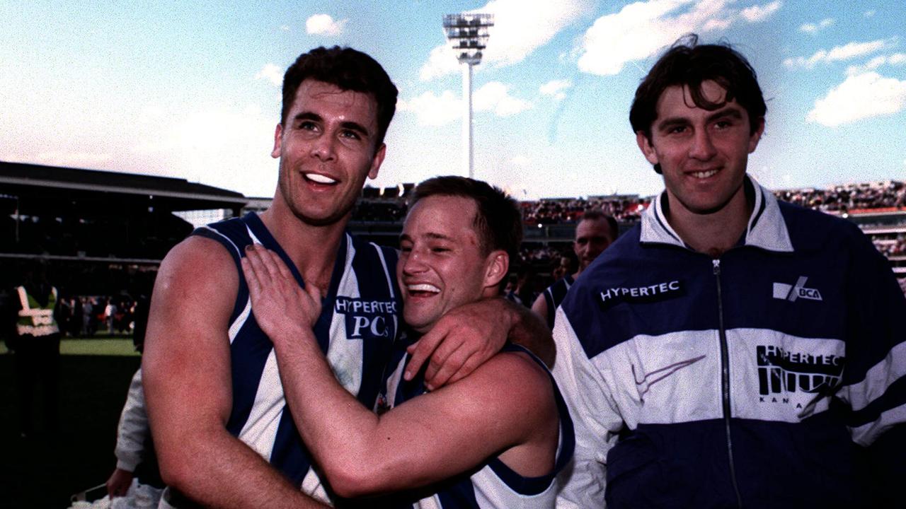 Wayne Carey led the Roos to a famous flag in 1996.