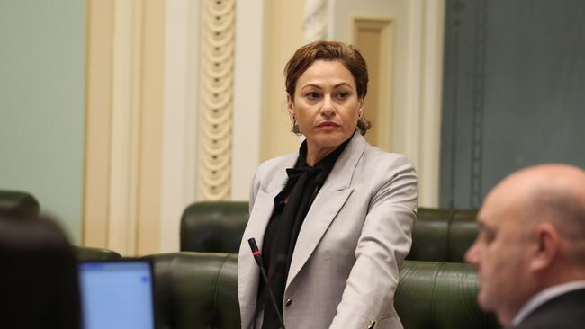 Jackie Trad at parliament. Picture: Annette Dew