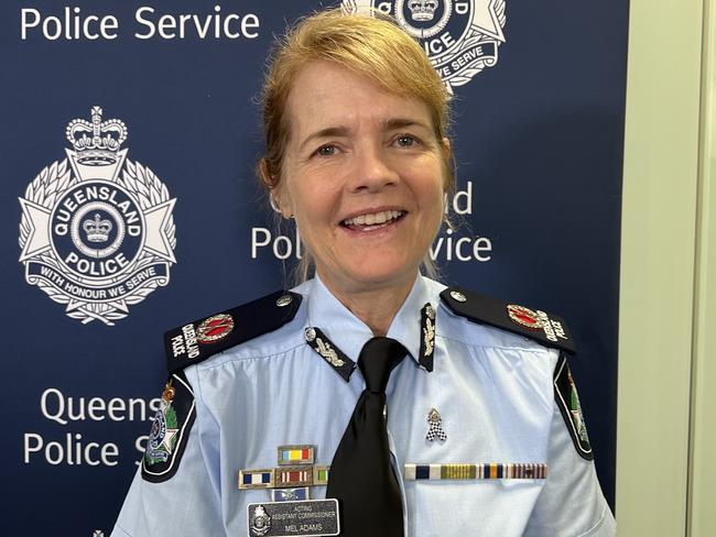 Acting Assistant Commissioner Mel Adams. Picture: Keith Woods.