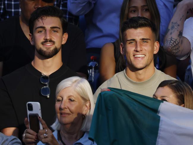 Josh and Nick Daicos. Picture: Michael Klein