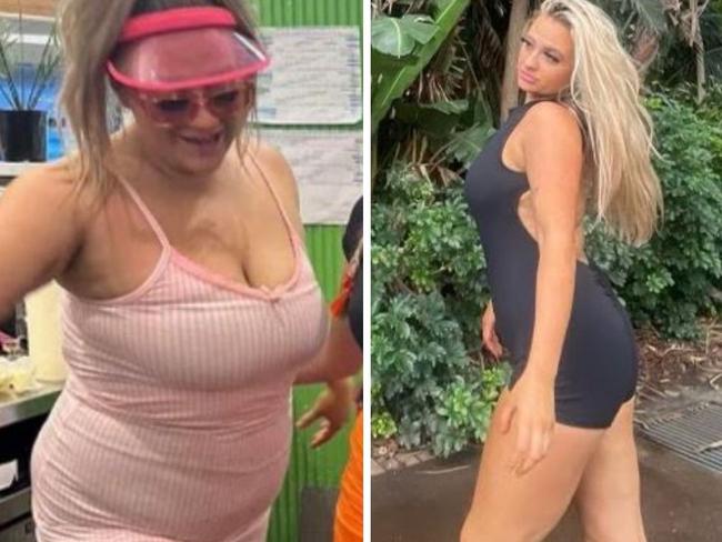 Holly has dropped an incredible 35kg. Picture: Supplied