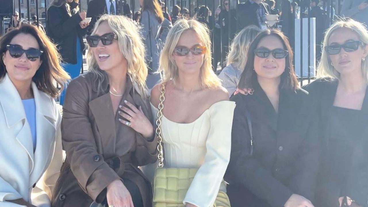 She attended several runway shows with her socialite pals. Picture: Instagragm/PhoebeBurgess