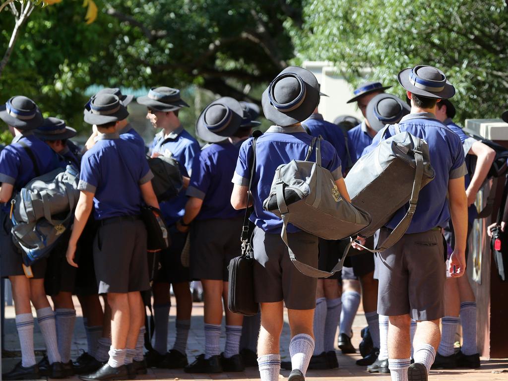 Anglican Church Grammar School students. Photographer: Liam Kidston.