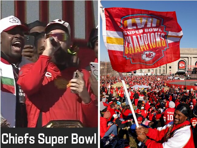 Kansas City Chiefs on the streets of Kansas City. Picture: Supplied