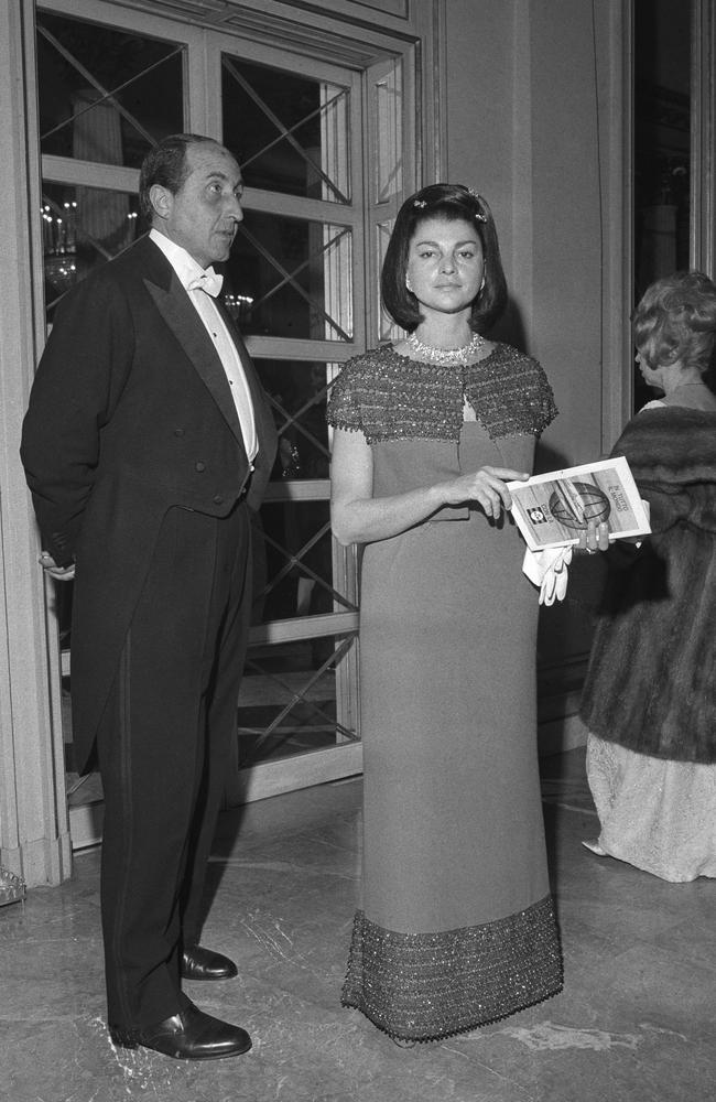 Marquis Casati Stampa and his wife Anna Fallarino. Picture: AFP/Farabola/Leemage