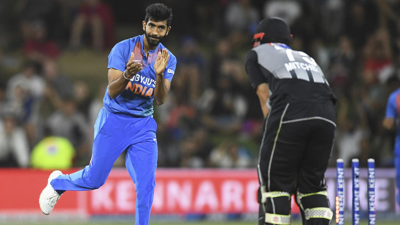 Jasprit Bumrah finished with 3-12 from four overs in India’s final T20 clash with New Zealand.