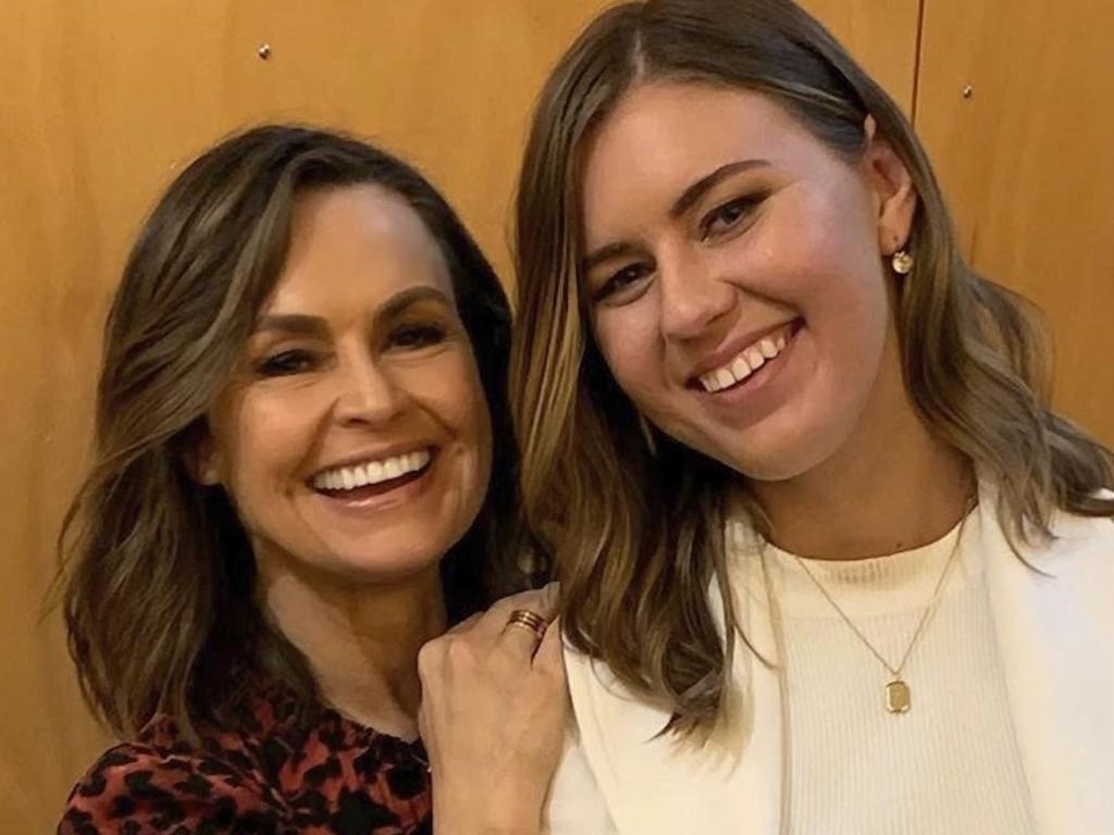 Brittany Higgins with Lisa Wilkinson. Picture: Supplied