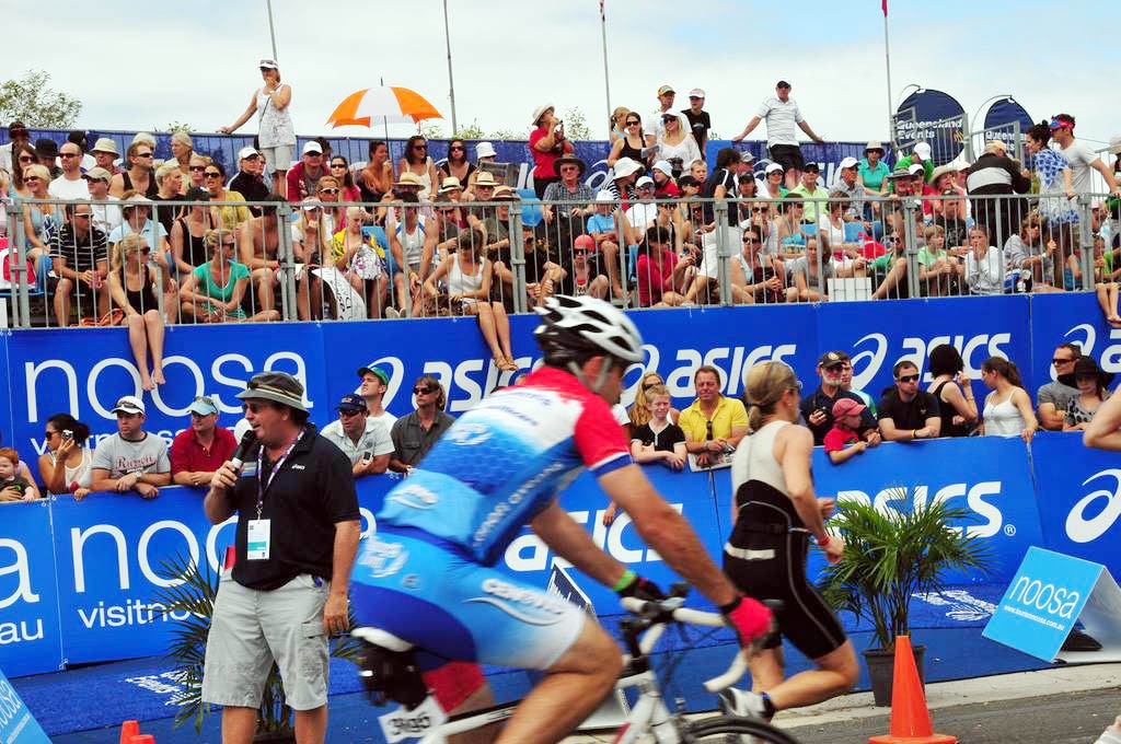 The crowd had a great view of all the days action. Picture: Geoff Potter