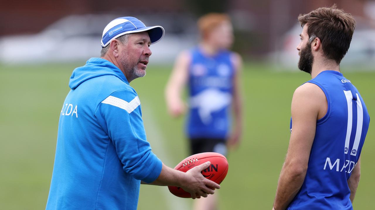 Brett Ratten has been filling in for Alastair Clarkson. Picture: Mark Stewart